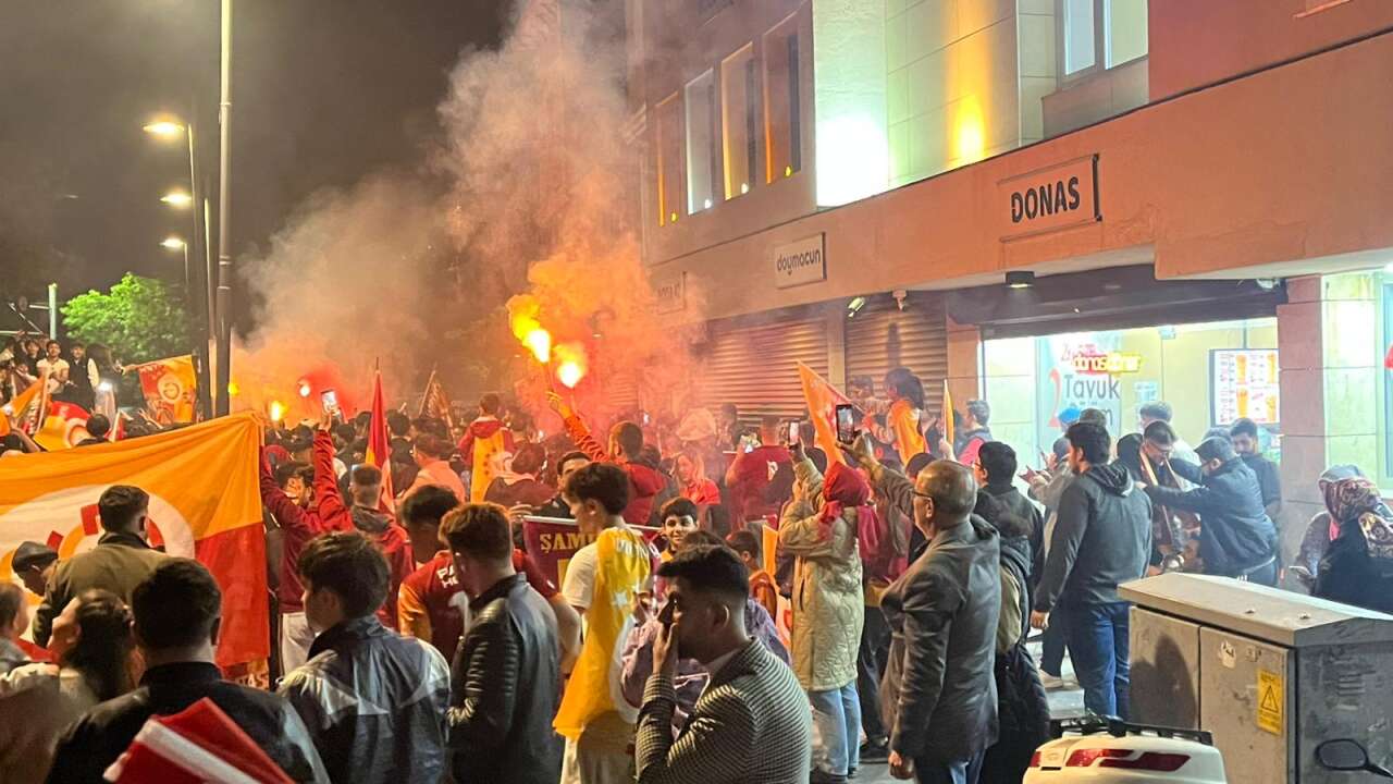 Galatasaray şampiyon oldu, Konya’da taraftarlar sokağa döküldü 19